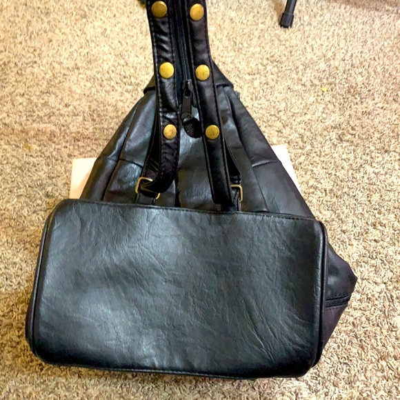 š¤Vintage black backpack purseš¤ - Picture 4 of 6